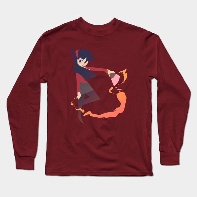 Angel of Fire Long Sleeve T-Shirt by KyleLabriola